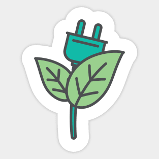 Green Energy Sticker